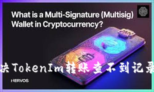 如何解决TokenIm转账查不到记录的问题