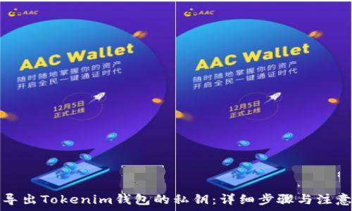   
如何导出Tokenim钱包的私钥：详细步骤与注意事项