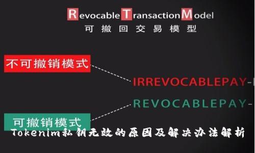 Tokenim私钥无效的原因及解决办法解析