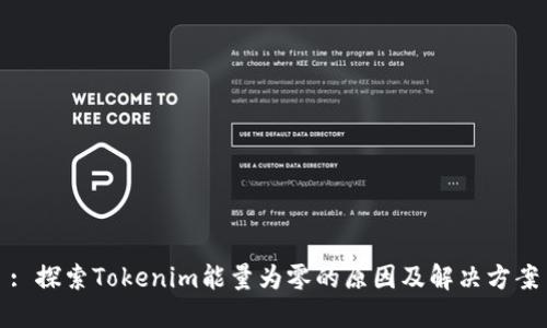: 探索Tokenim能量为零的原因及解决方案